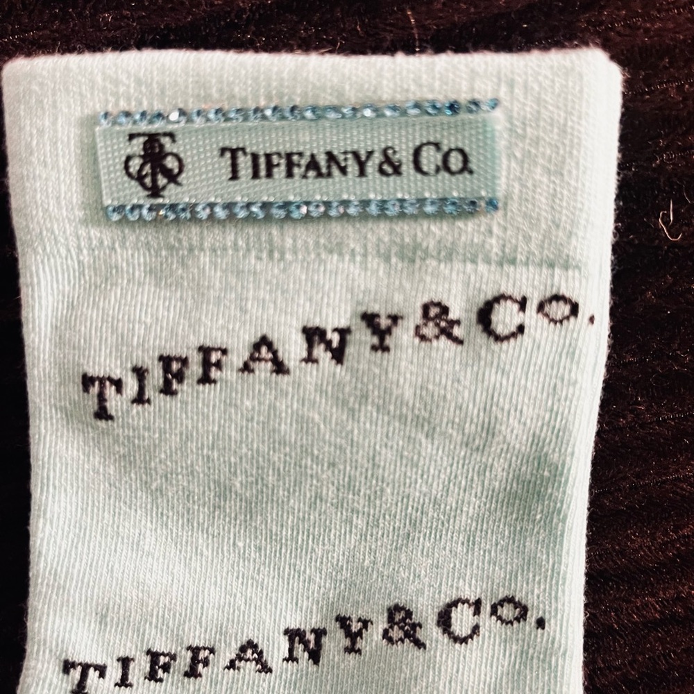 Tiffany & Co. Men’s Signature Light Blue Logo Crew Socks